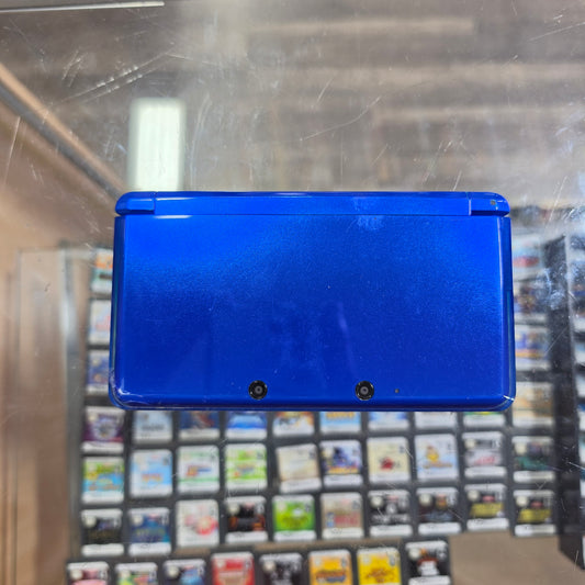 Dark Blue Nintendo 3DS Handheld System With Charger (Region Free)(JAPANESE TO US)