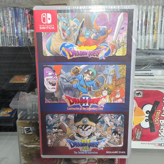 New Sealed Dragon Quest 1 2 3 Collection Nintendo Switch