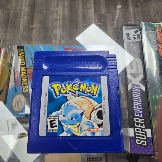 Pokémon Blue SAVES Authentic (Great Label) Nintendo Gameboy