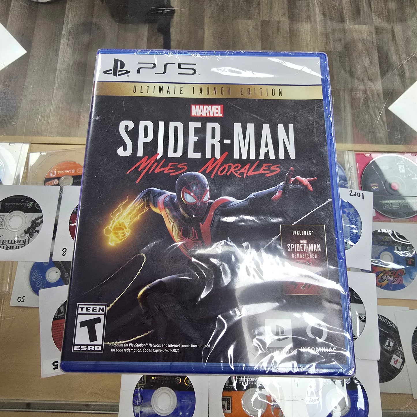 Marvel Spiderman: Miles Morales [Ultimate Launch Edition] Playstation 5 NEW SEALED