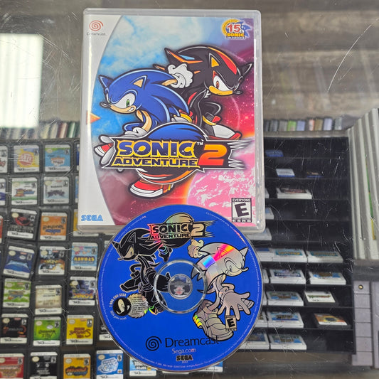 Sonic Adventure 2 with Custom Case Sega Dreamcast