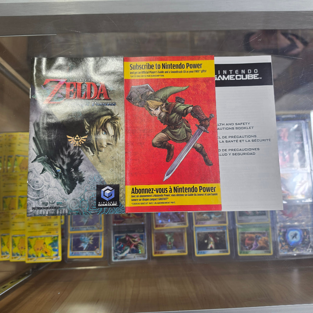 The Legend of Zelda Twilight Princess Nintendo GameCube Manual and Inserts ONLY
