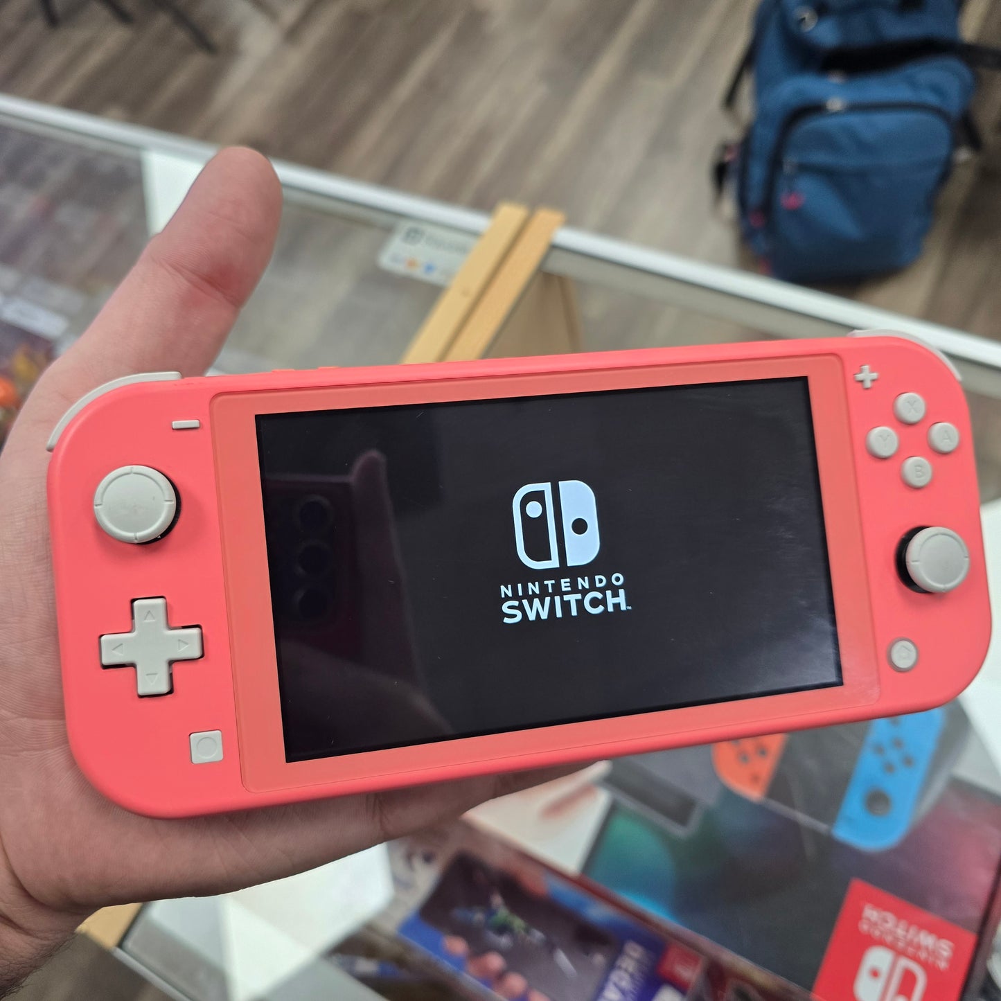 Pink Nintendo Switch Lite Handheld System (No Charger)