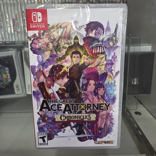 New Sealed The Great Ace Attorney Chronicles Nintendo Switch