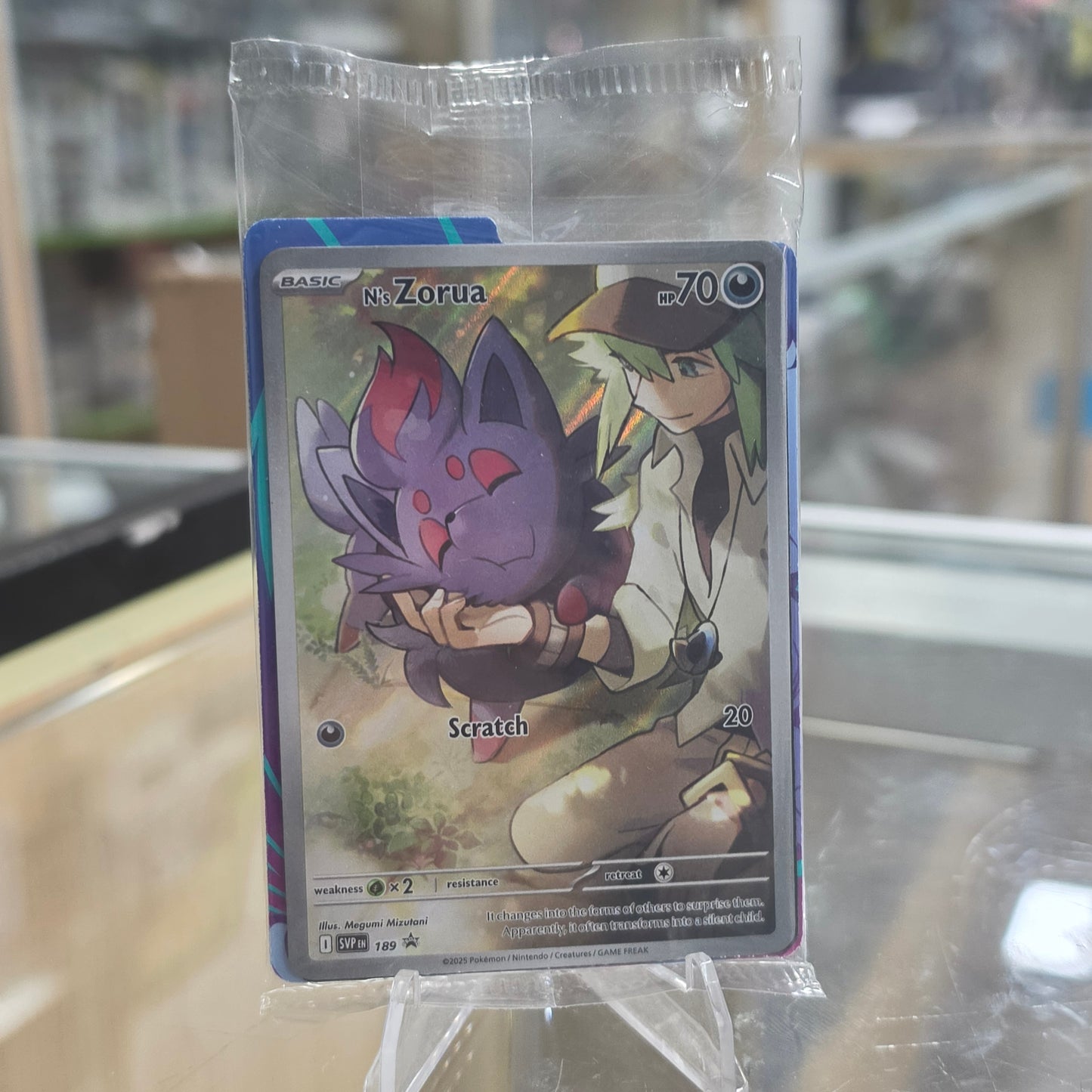 N's Zorua - 189 - SV: Scarlet & Violet Promo Cards (SEALED)