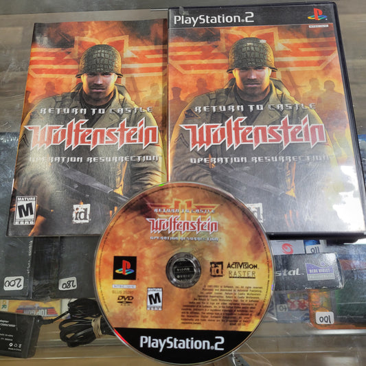 Return to Castle Wolfenstein Playstation 3