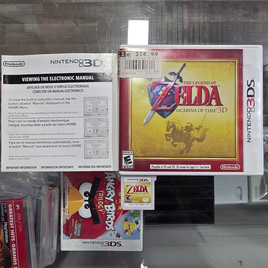 The Legend Of Zelda Ocarina Of Time Nintendo 3DS