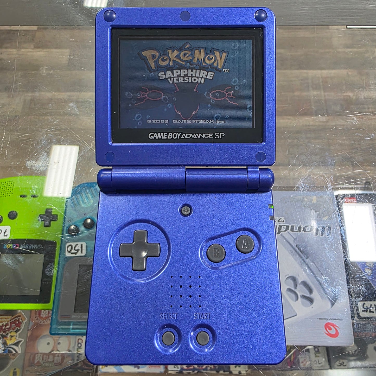 Blue Nintendo Gameboy Advance SP (Charger included) [GAME NOT INCLUDED]