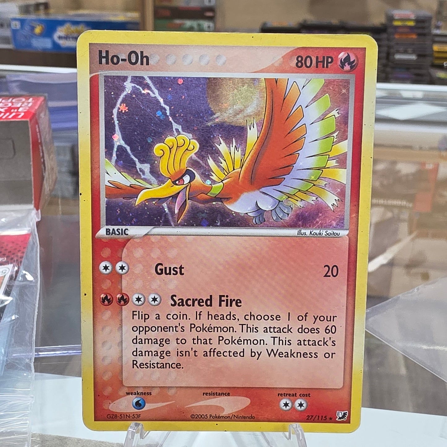 Ho-Oh - 27/115 (Cosmos Holo) - Deck Exclusives (MP)