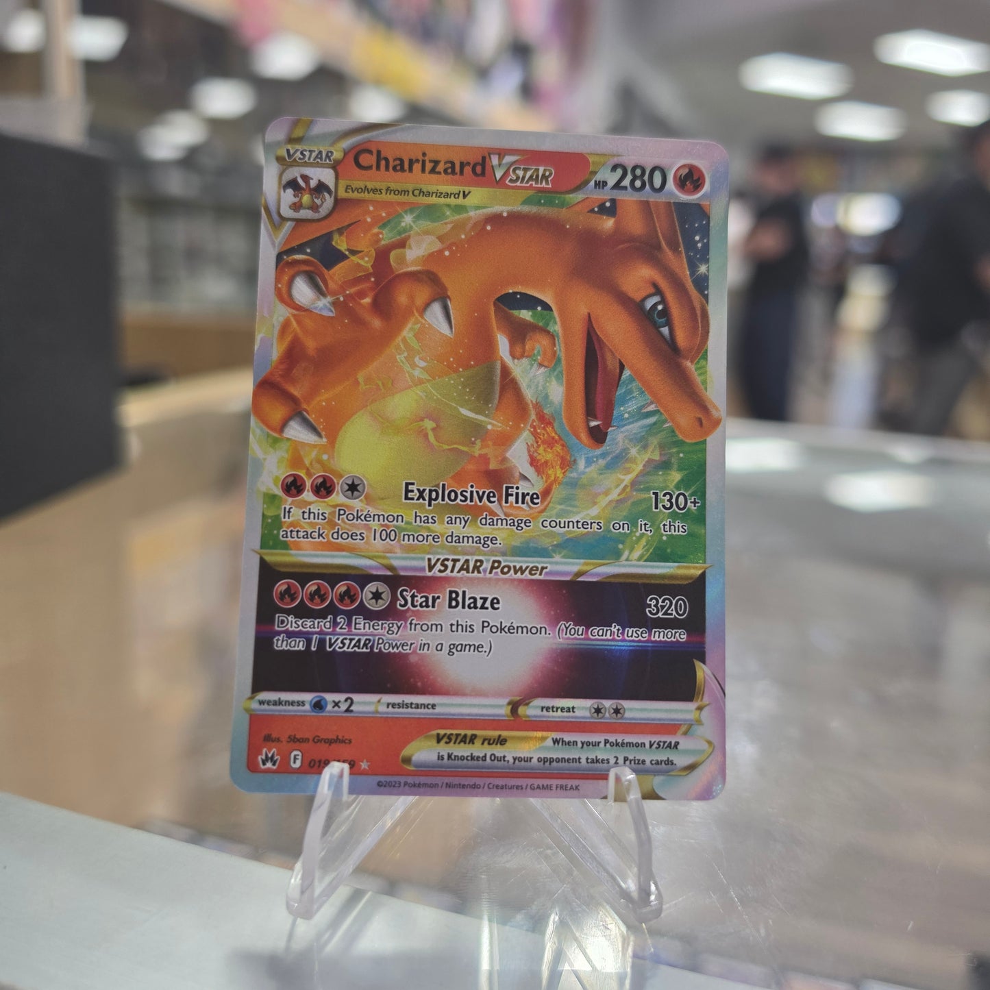 Charizard VSTAR - SWSH: Crown Zenith (NM)
