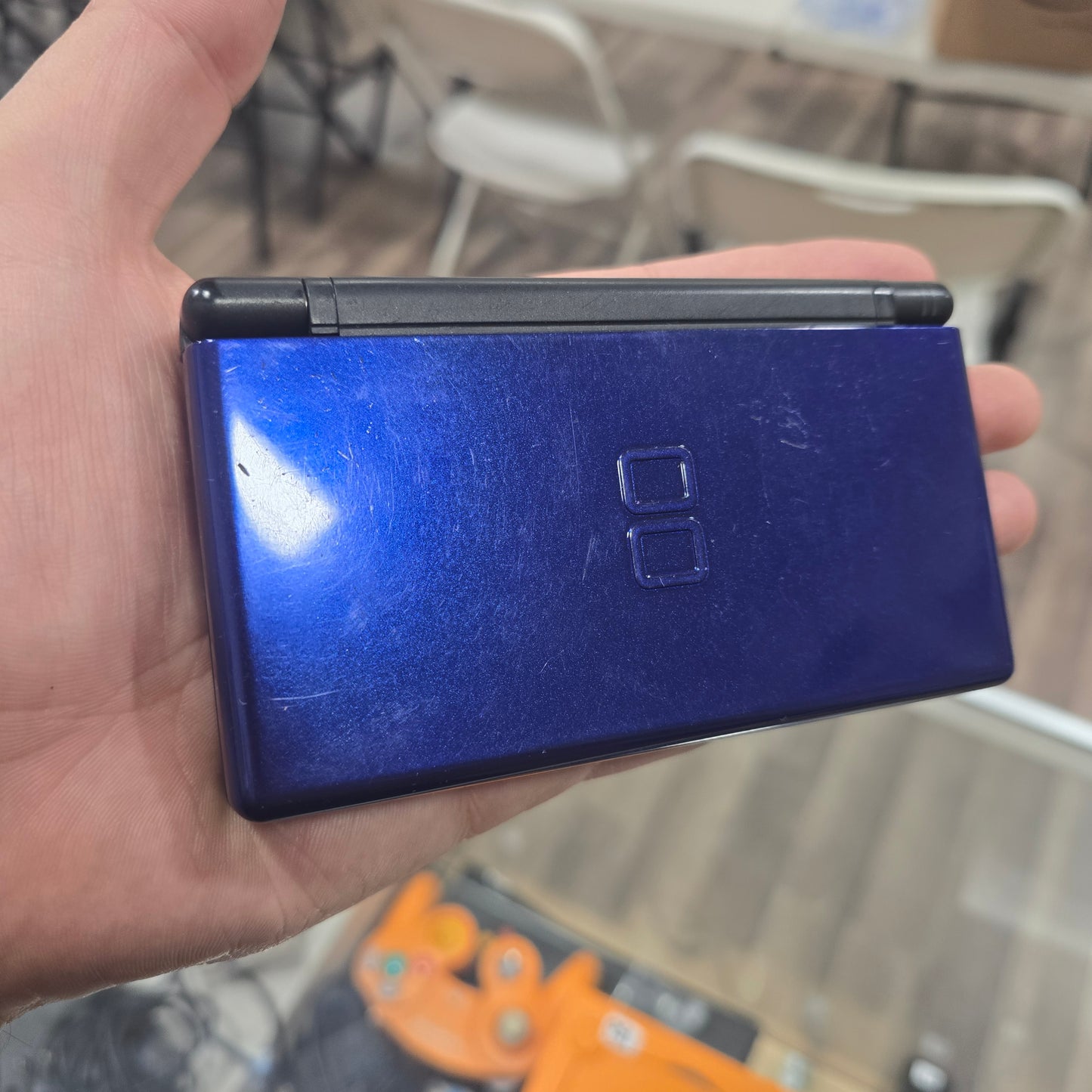 Blue Nintendo DS Lite Handheld System with Charger
