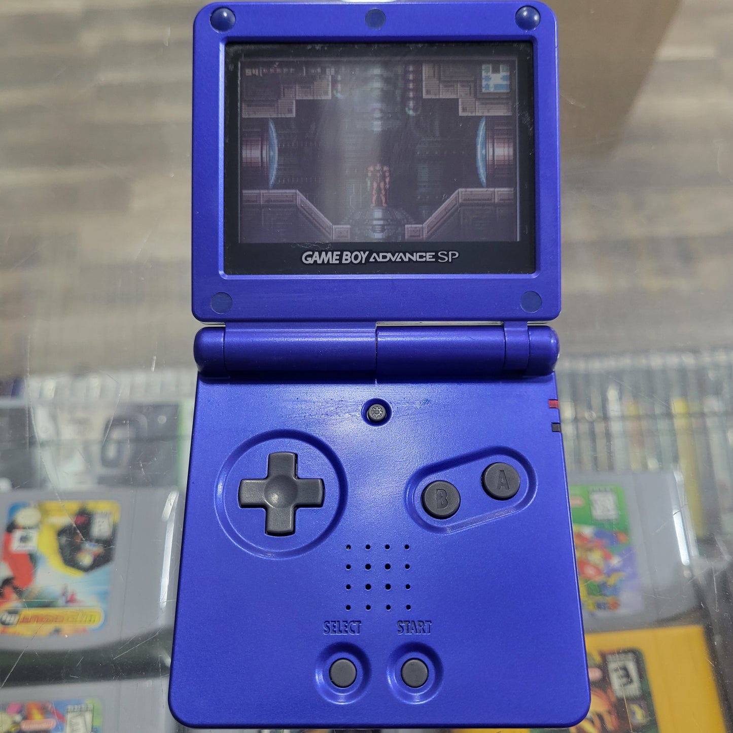 Blue Nintendo Gameboy Advance SP