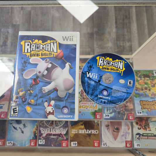 Rayman Raving Rabbids Nintendo Wii