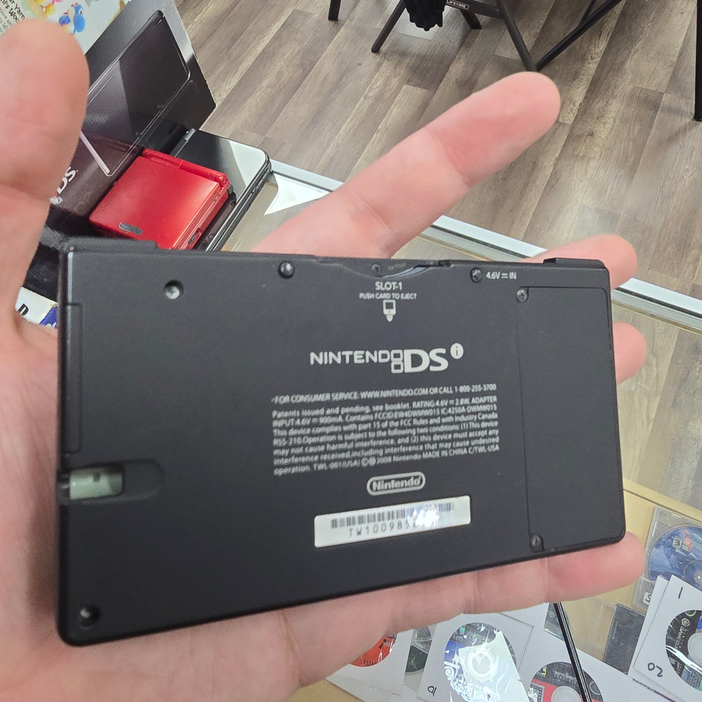 Black Nintendo DSi HandSystem