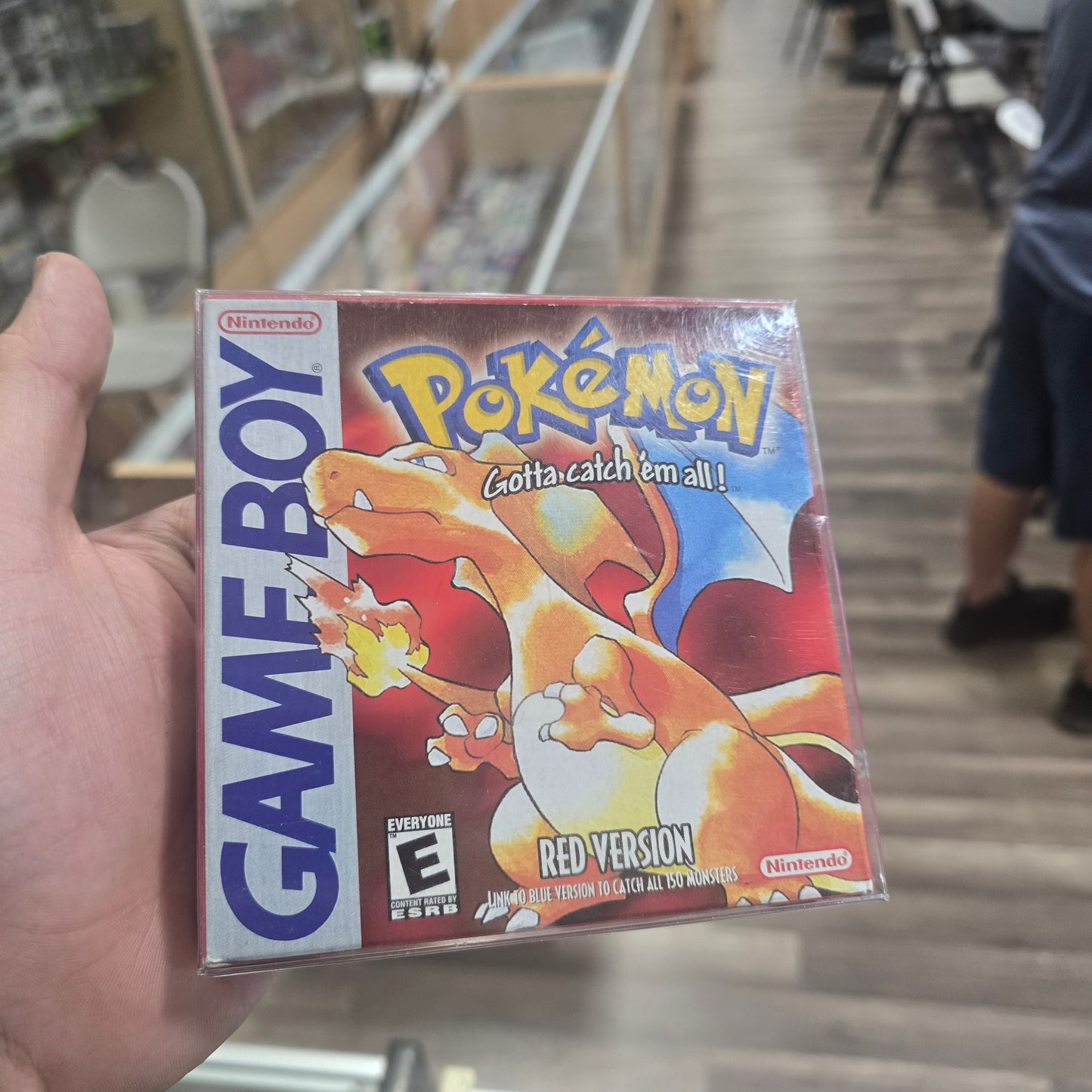 Pokémon Red CIB (Authentic) Nintendo Gameboy (Saves) with Box Protector