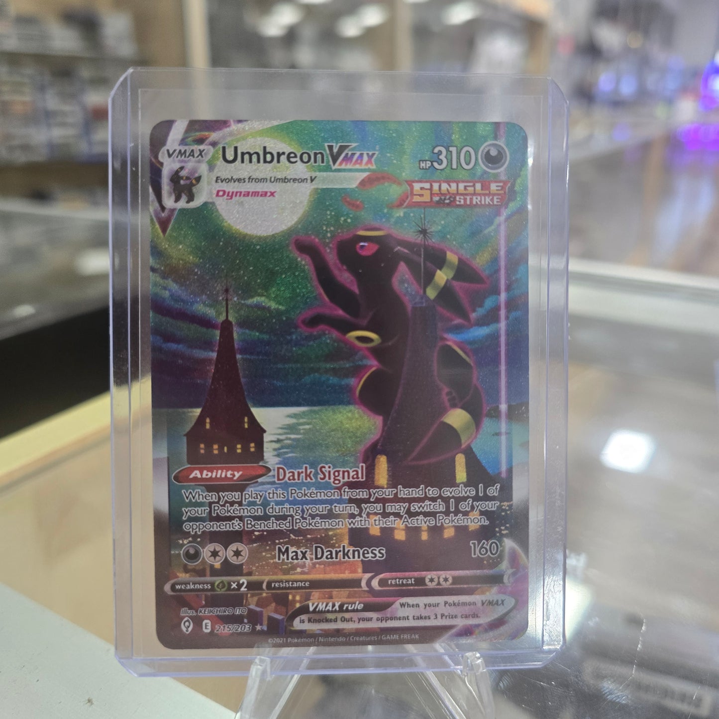 Umbreon VMAX (Alternate Art Secret) - SWSH07: Evolving Skies (LP/LP+)