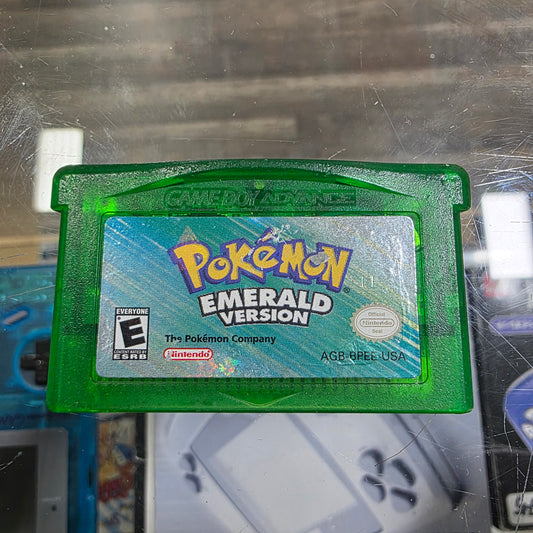 Pokémon Emerald Version Gameboy Advance [dry battery]