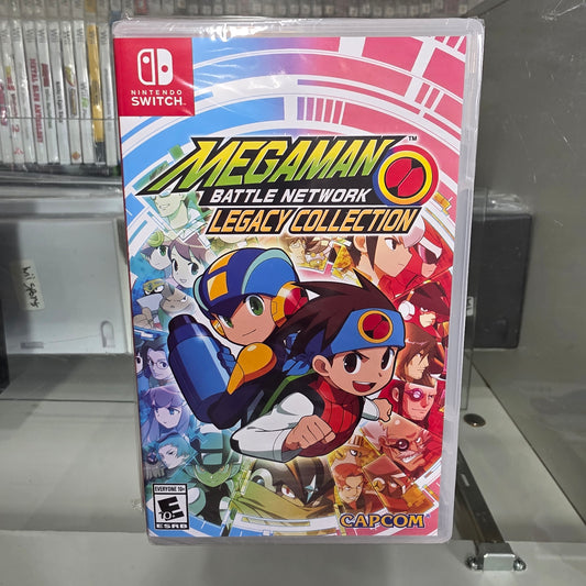 New Sealed Mega Man Battle Network Legacy Collection Nintendo Switch