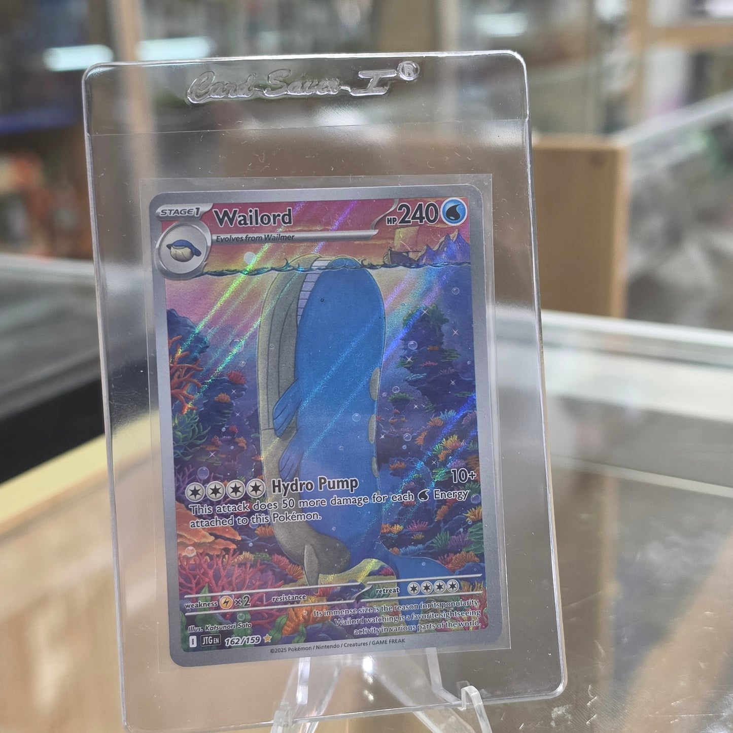Wailord - 162/159 - SV09: Journey Together (NM)