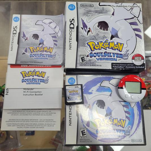 Pokémon SoulSilver Version With Poke walker Nintendo DS