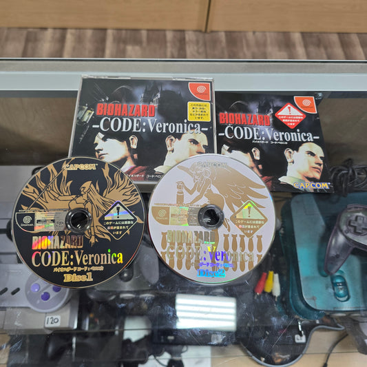 Biohazard Code: Veronica JP Sega Dreamcast