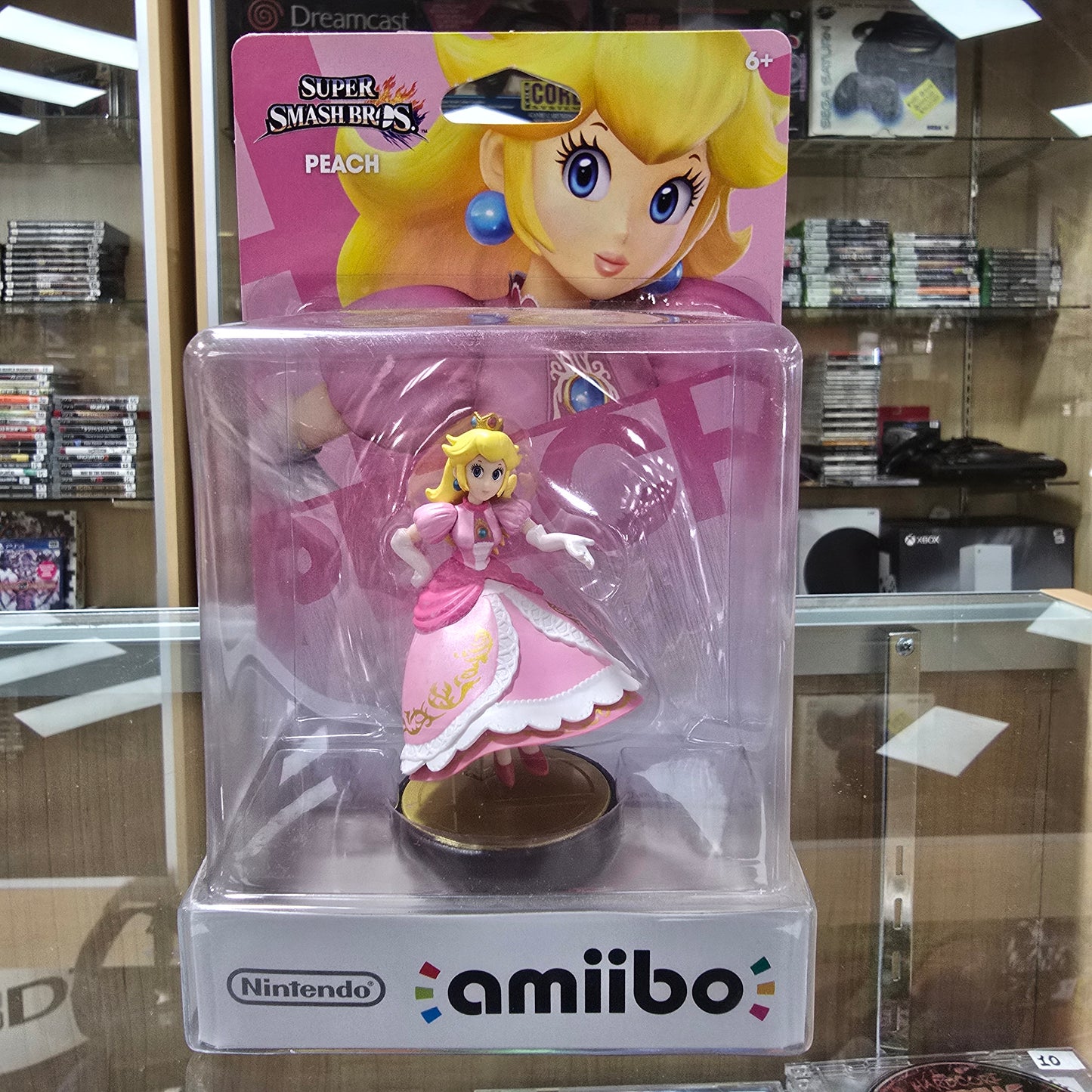 Super Smash Bros Peach Amiibo NEW