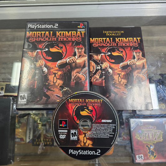 Mortal Kombat Shaolin Monks Playstation 2