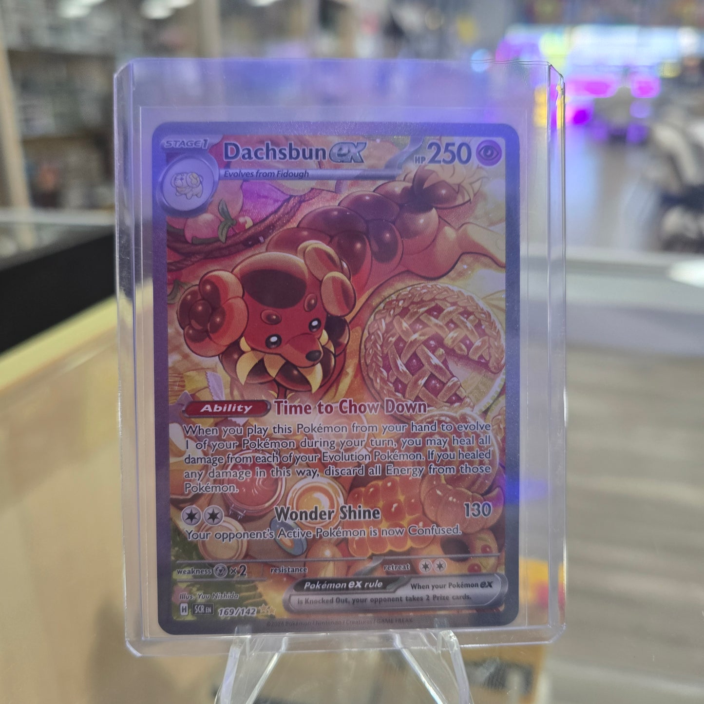 Dachsbun ex - 169/142 - SV07: Stellar Crown (NM)