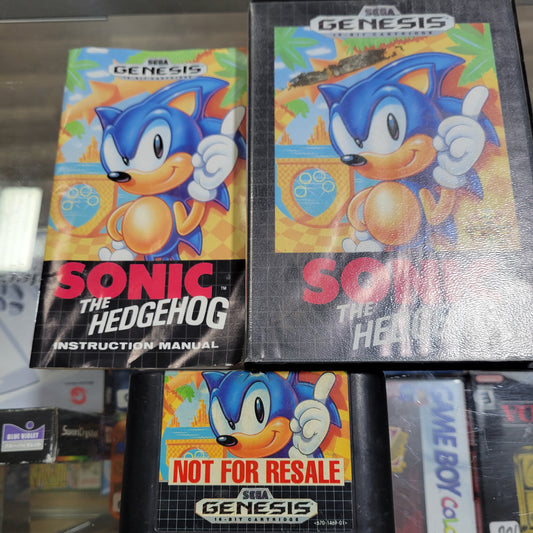 Sonic The Hedgehog Sega Genesis