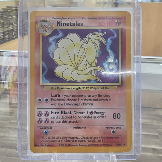 Ninetales - Base Set (NM)