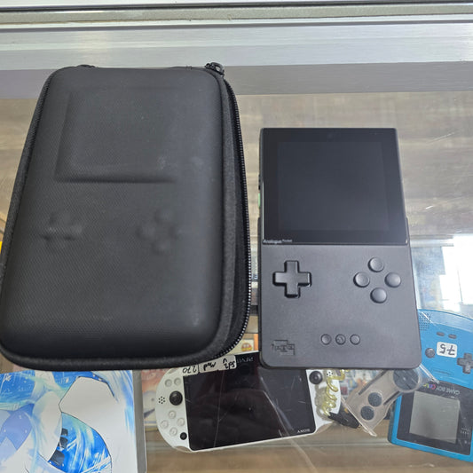 Modded Analouge Pocket with 128 Micro SD Card and Carrying Case
