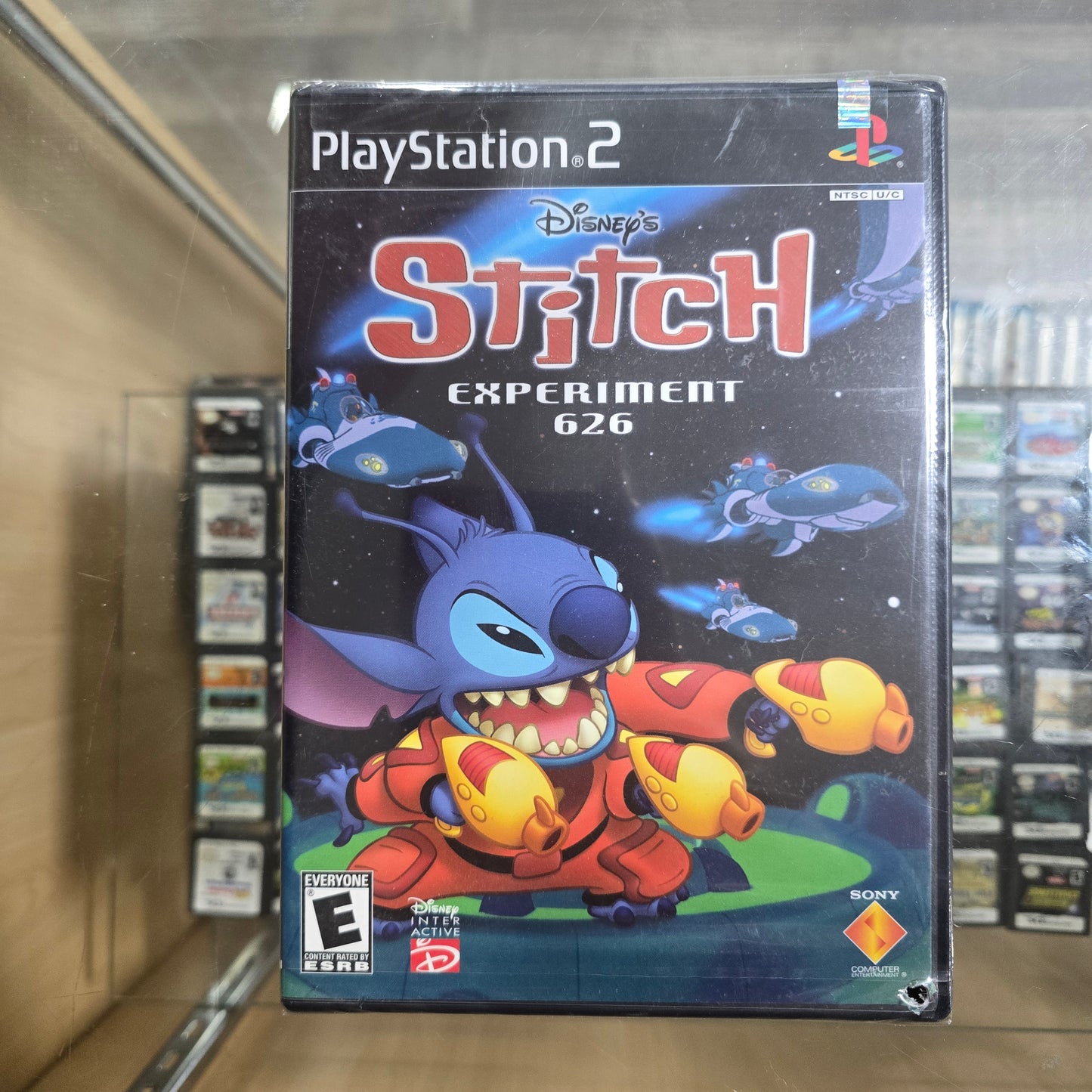 Disney's Stitch Experiment 626 Playstation 2 (SLEAED)