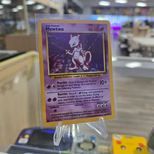 Mewtwo - Base Set Holofoil (LP)