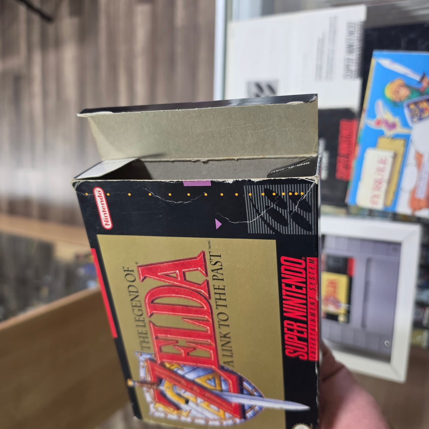 Zelda Link to the Past Super Nintendo CIB With Map