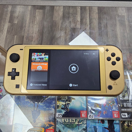 Nintendo Switch Lite: Hyrule Edition Nintendo Switch (SYSTEM ONLY)