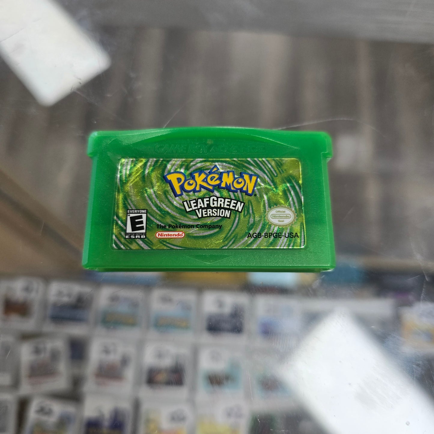 Pokémon LeafGreen Authentic Nintendo Gameboy Advance