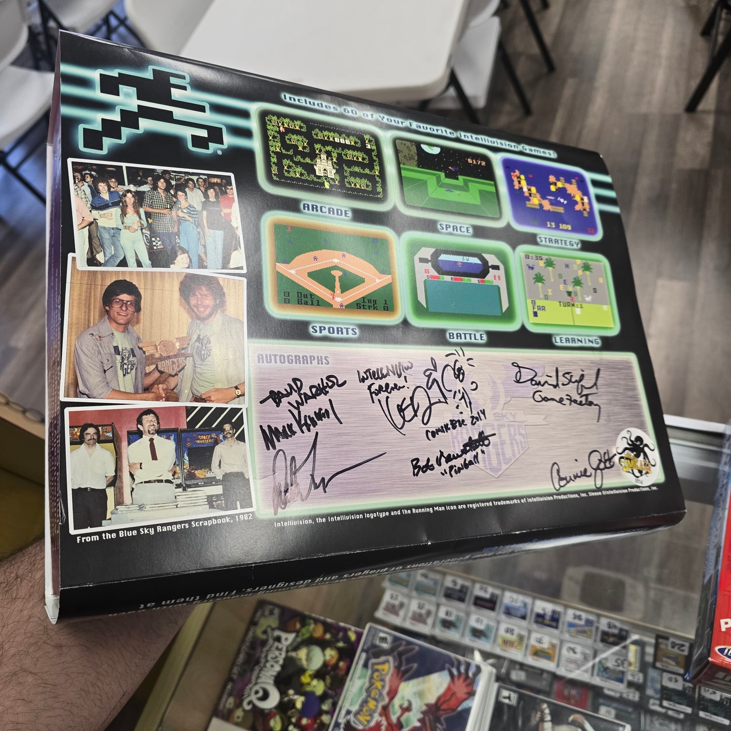 Autographed Intellivision Flashback System *Limited Edition* Blue Sky Rangers with Plug in Play System