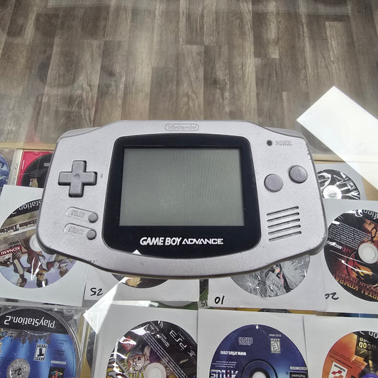 Silver Nintendo Gameboy Advance Handheld System