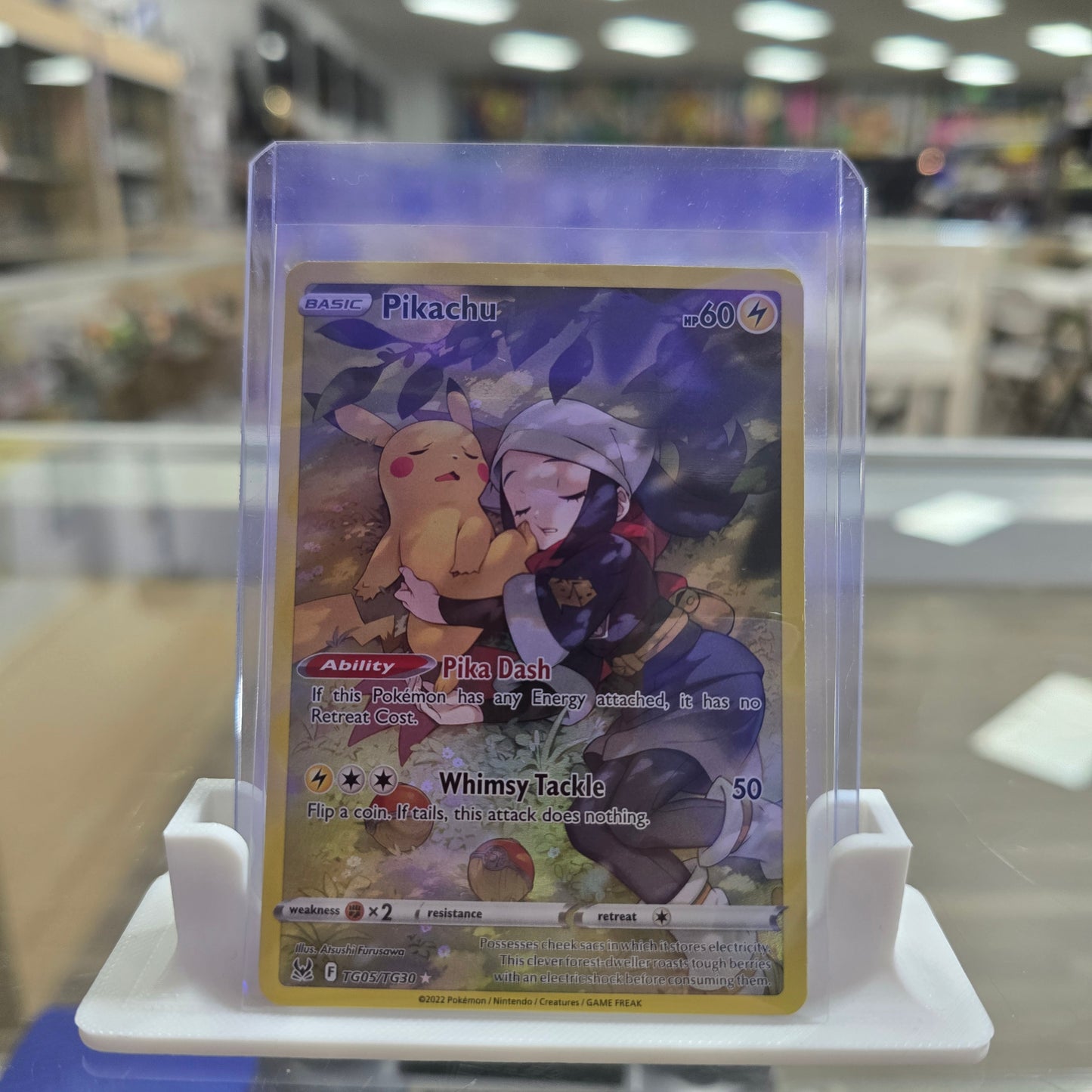 Pikachu - SWSH11: Lost Origin Trainer Gallery (SWSH11: TG (LIGHT PLAY)