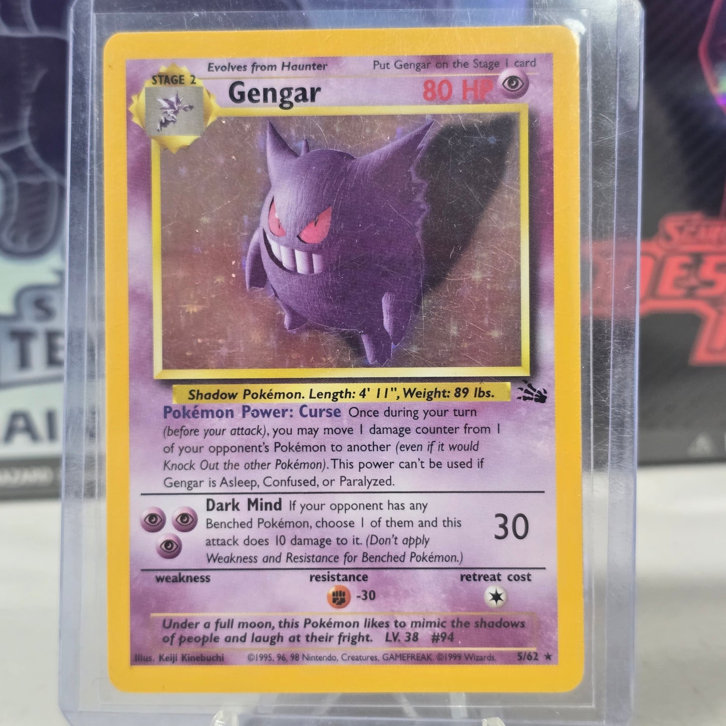 Gengar (5) - Fossil (NM)