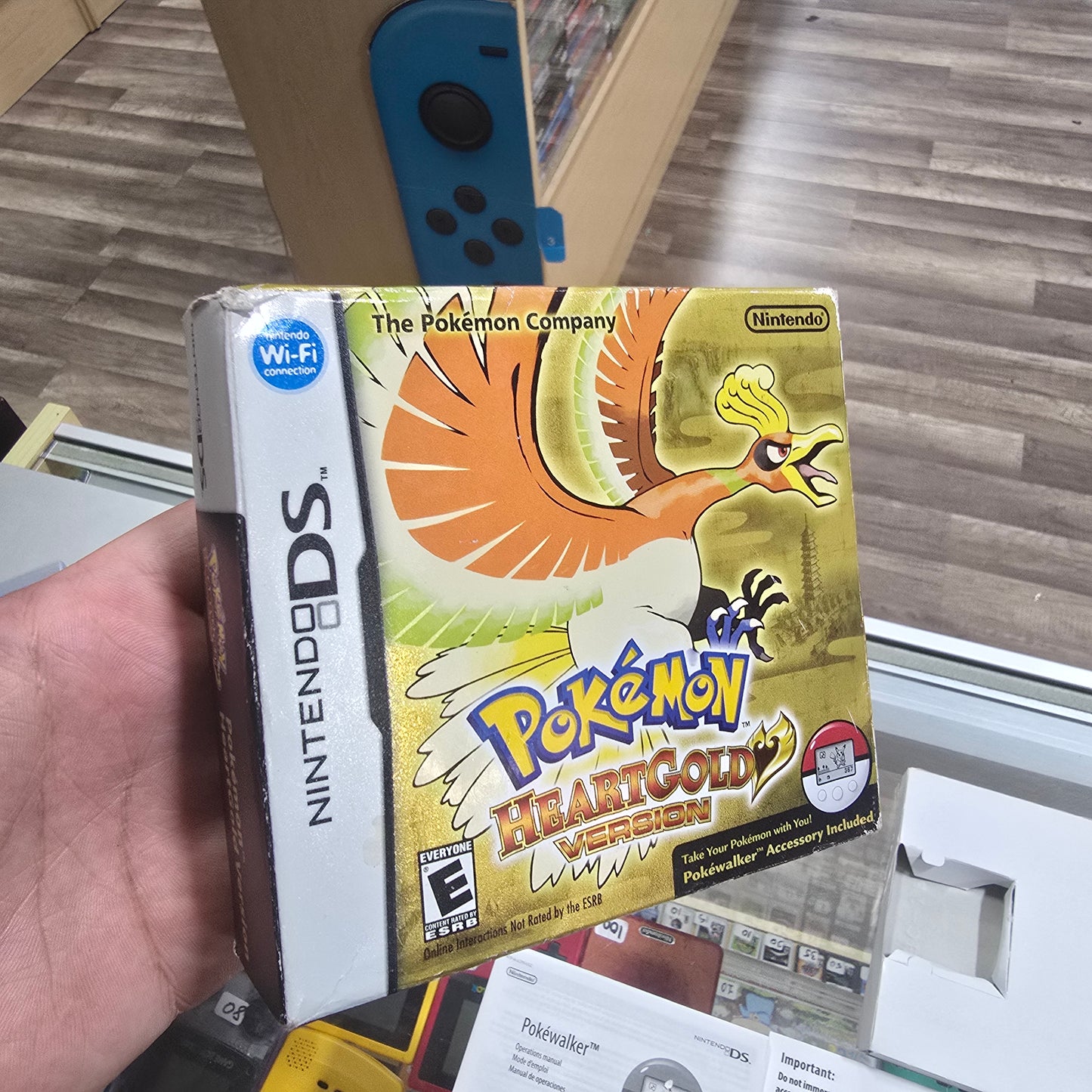 Pokémon HeartGold (BIG BOX ONLY) (NO GAME) Nintendo DS