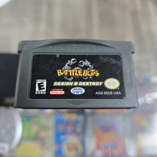 Battlebots Design and Destroy Nintendo Gameboy Advance