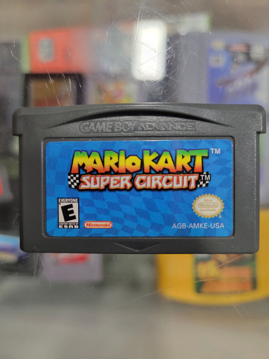 Mario Kart Super Circuit Nintendo Gameboy Advace