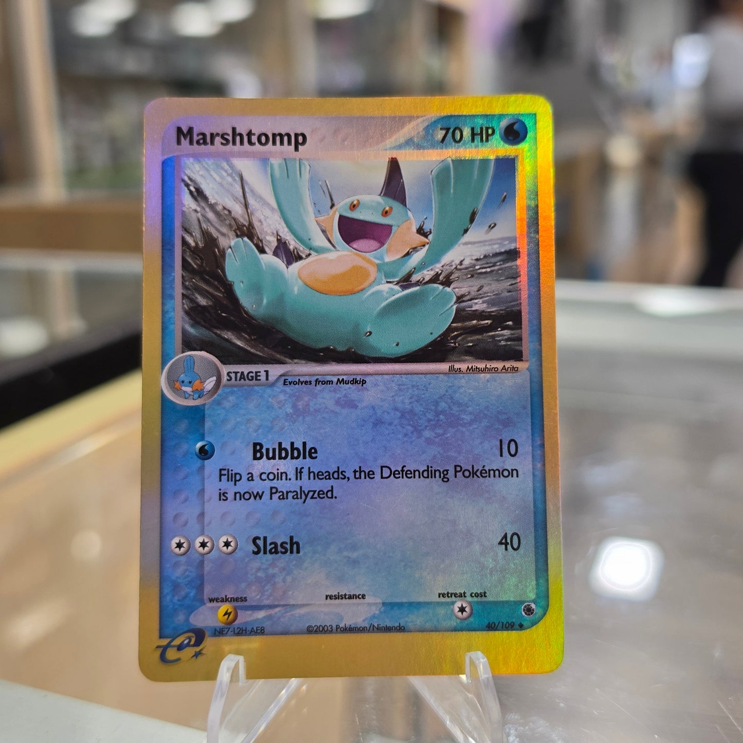 Marshtomp - 40/109 - Ruby and Sapphire (NM)
