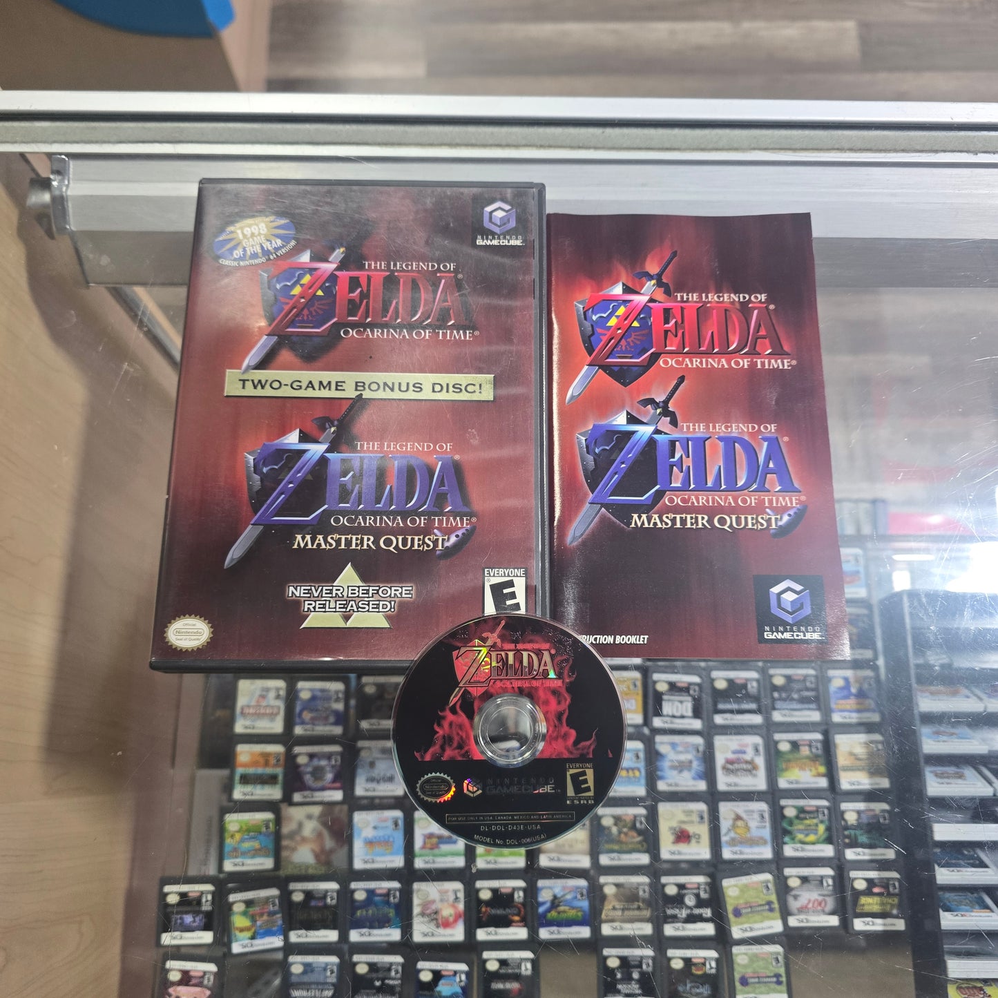 Zelda Ocarina of Time Master Quest Nintendo GameCube