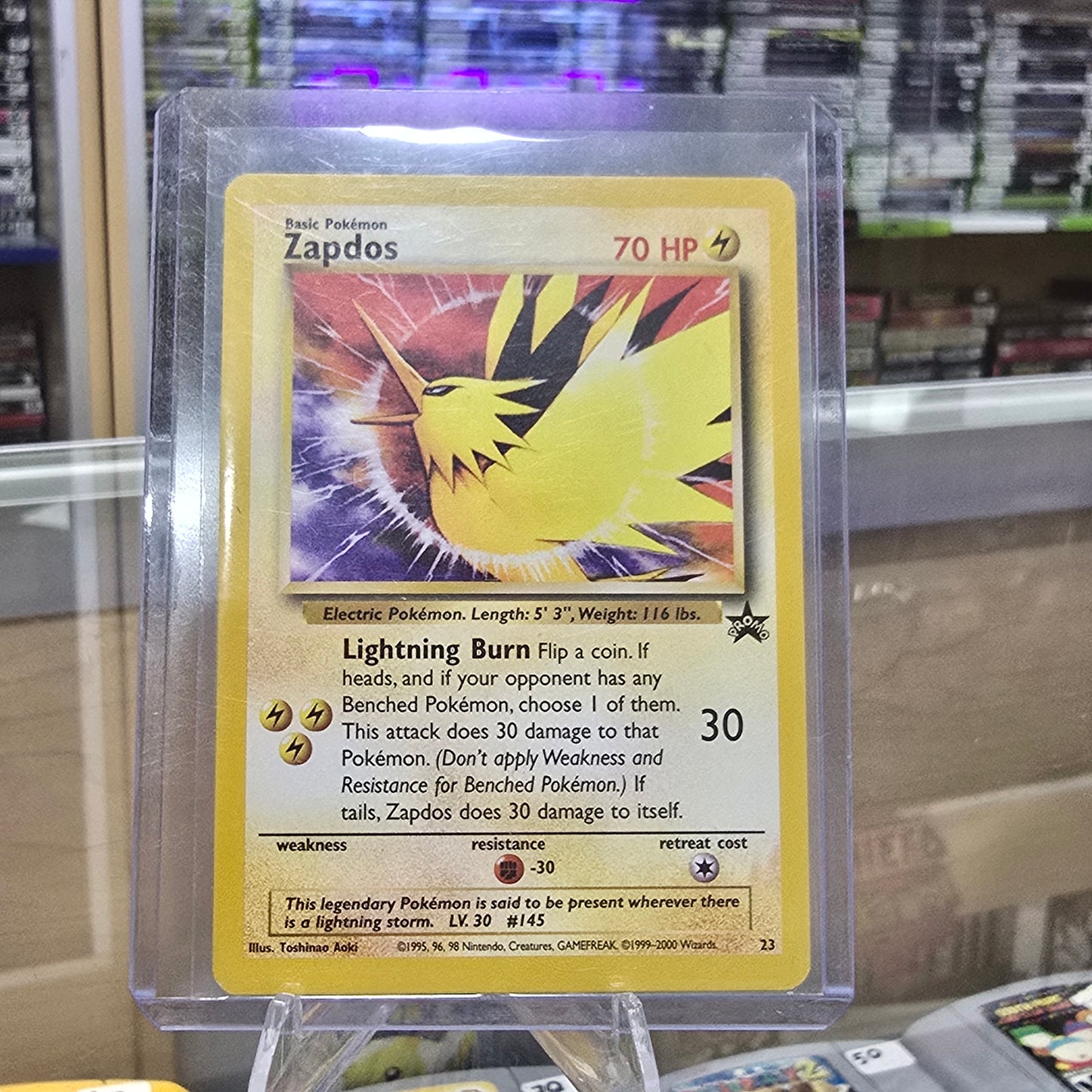 Zapdos - WoTC Promo (NM)