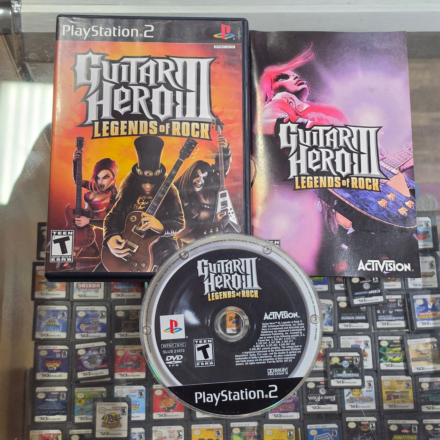 Guitar Hero III Legends of Rock Playstation 2