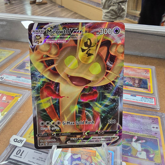 Meowth VMAX - SWSH005 - SWSH: Sword & Shield Promo Cards (NM)