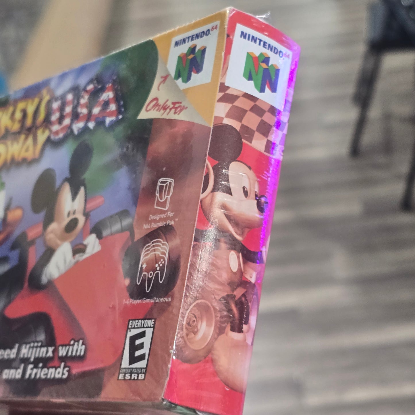 Mickey's Speedway USA Nintendo 64 (SEALED)