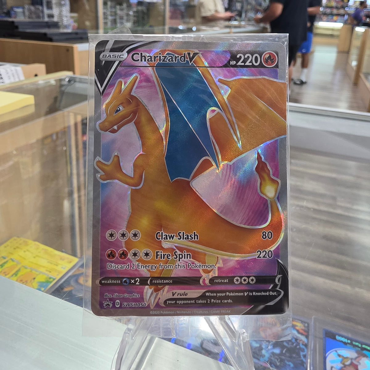 Charizard V - SWSH050 - SWSH: Sword & Shield Promo Cards